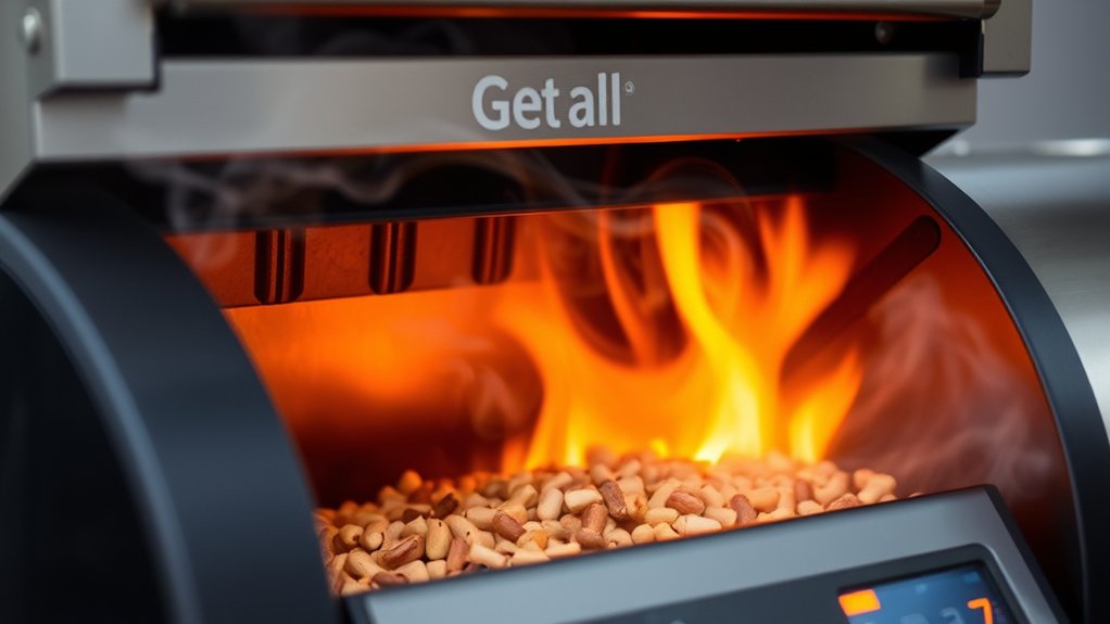 automated ignition and temperature control