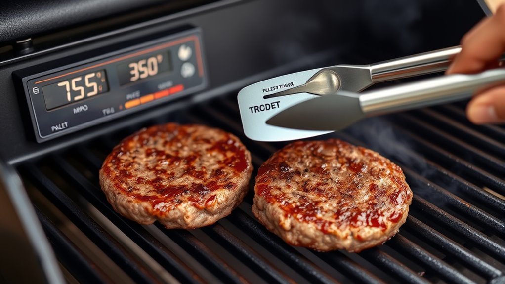 burger temperatures ensure safety