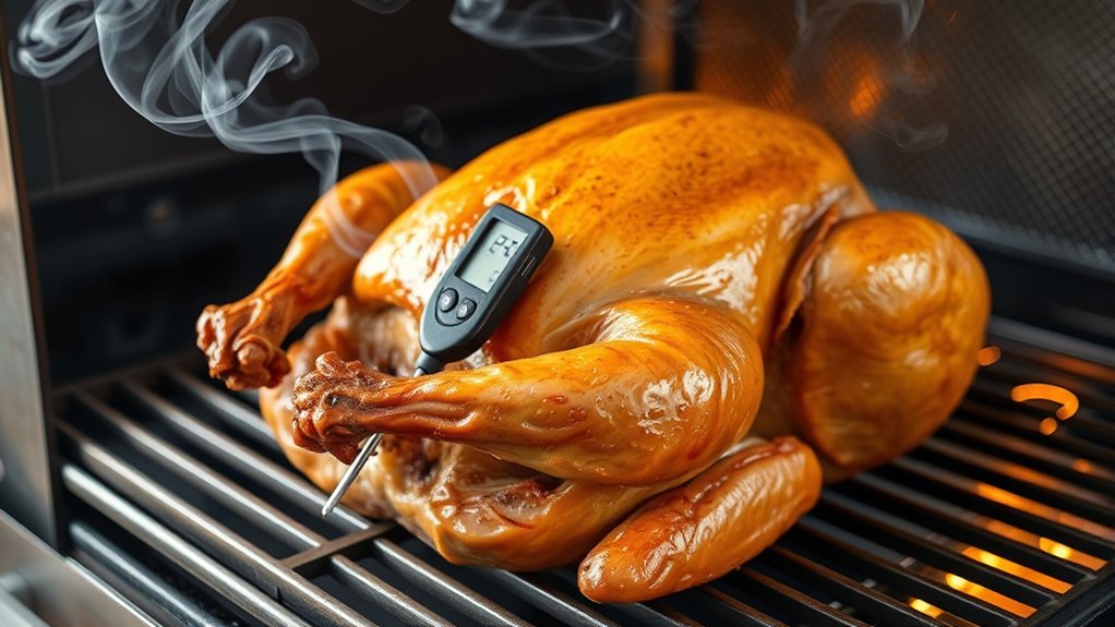 calculate turkey smoking time