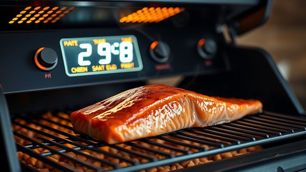 calibrate preheat smoke cook