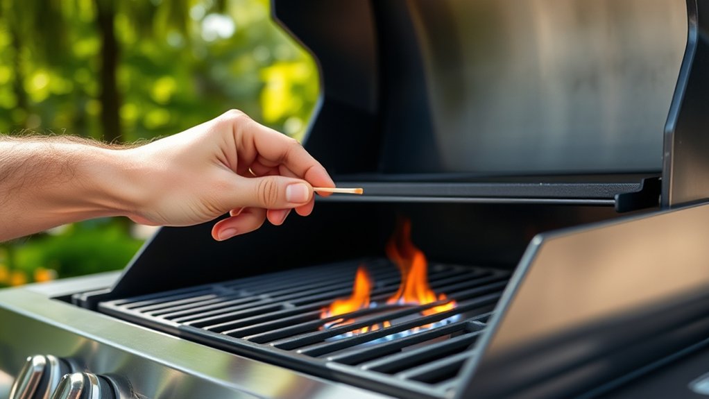 check igniter burners gas