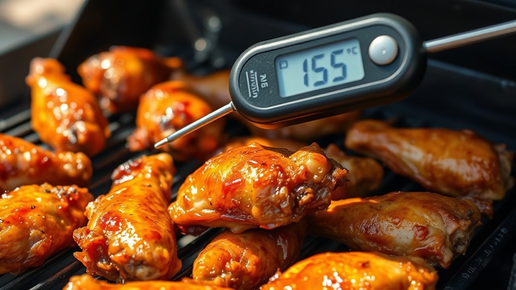 check internal meat temperature