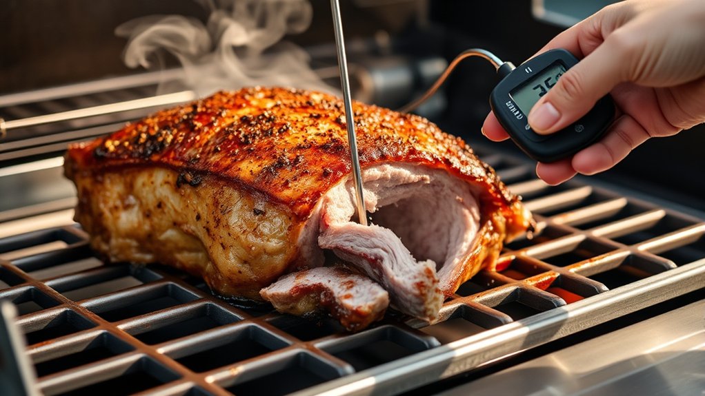 check rest juicy pork