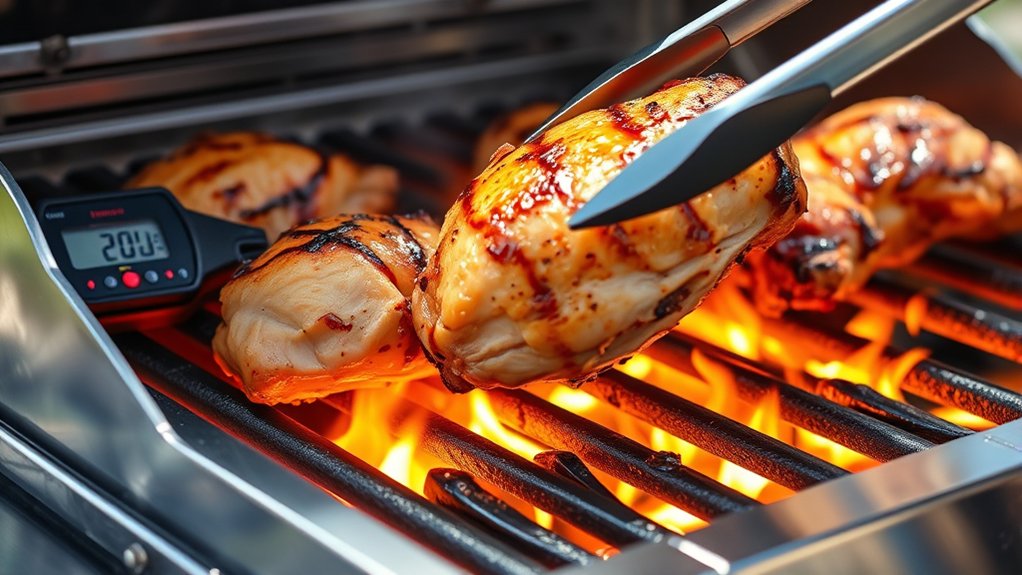 check temperature rest serve