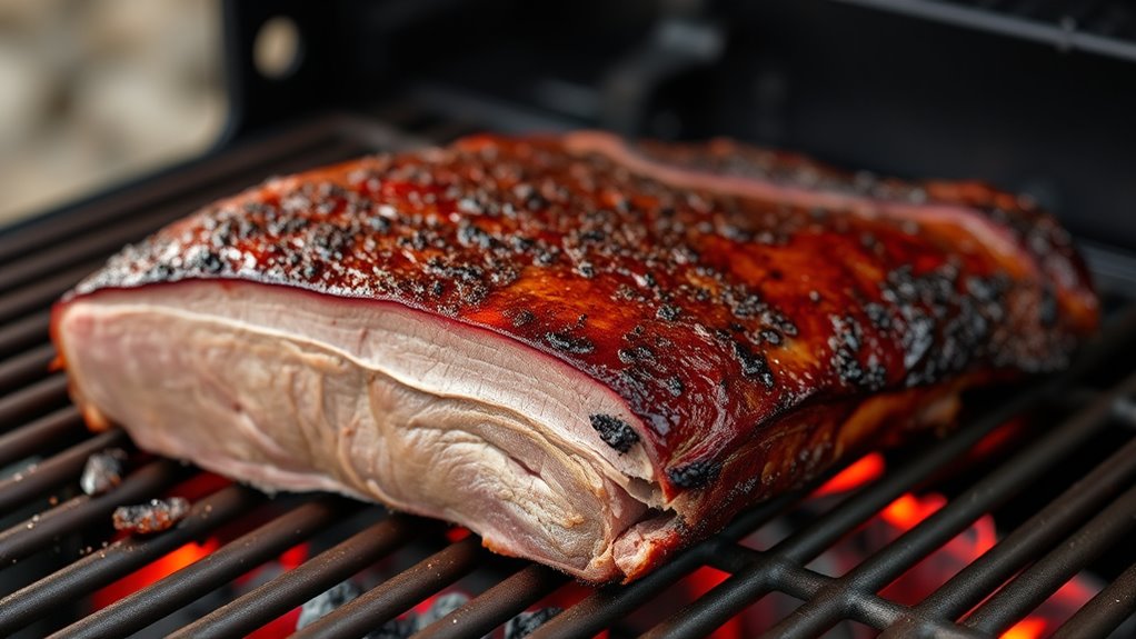 choose evenly marbled brisket
