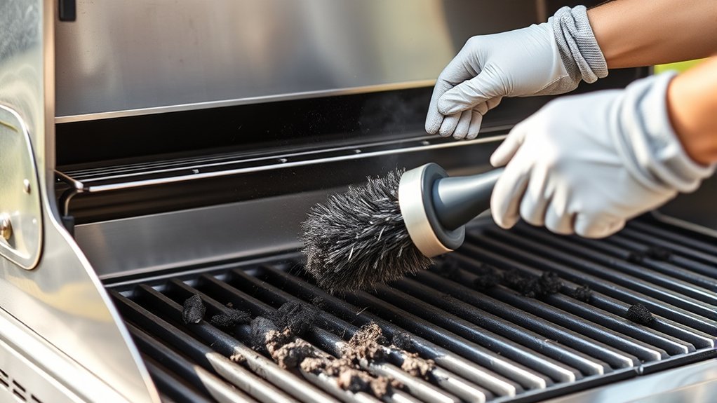 clean grill for safety