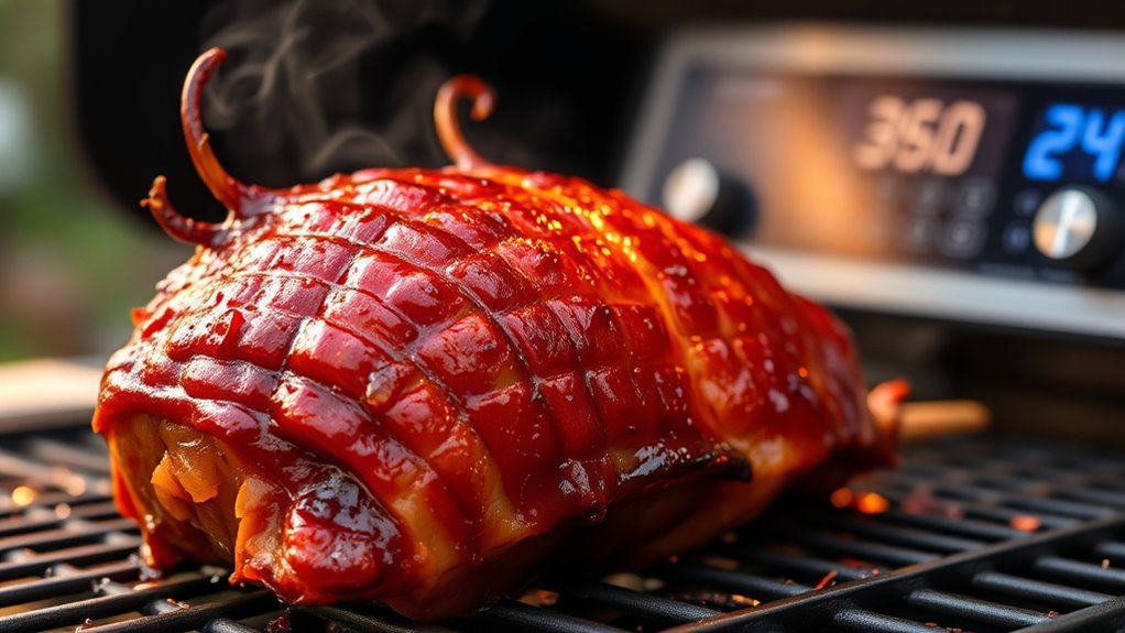 consistent flavorful smoky cooking