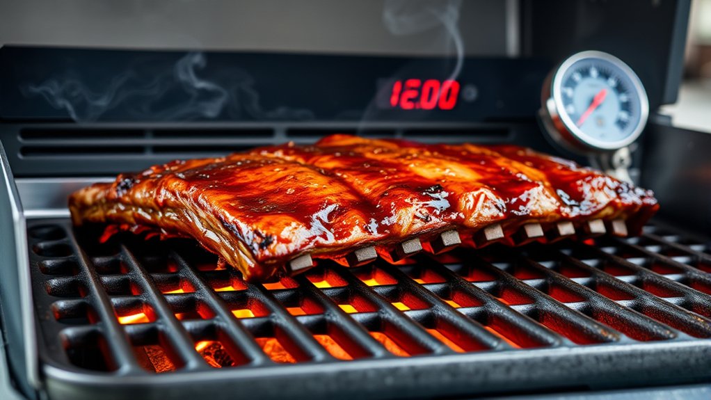 consistent grill temperature control