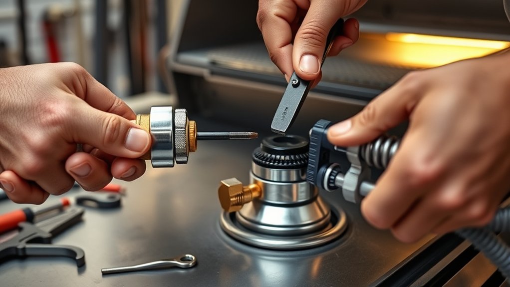 convert burners and valves