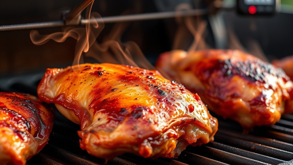 cook chicken thighs safely