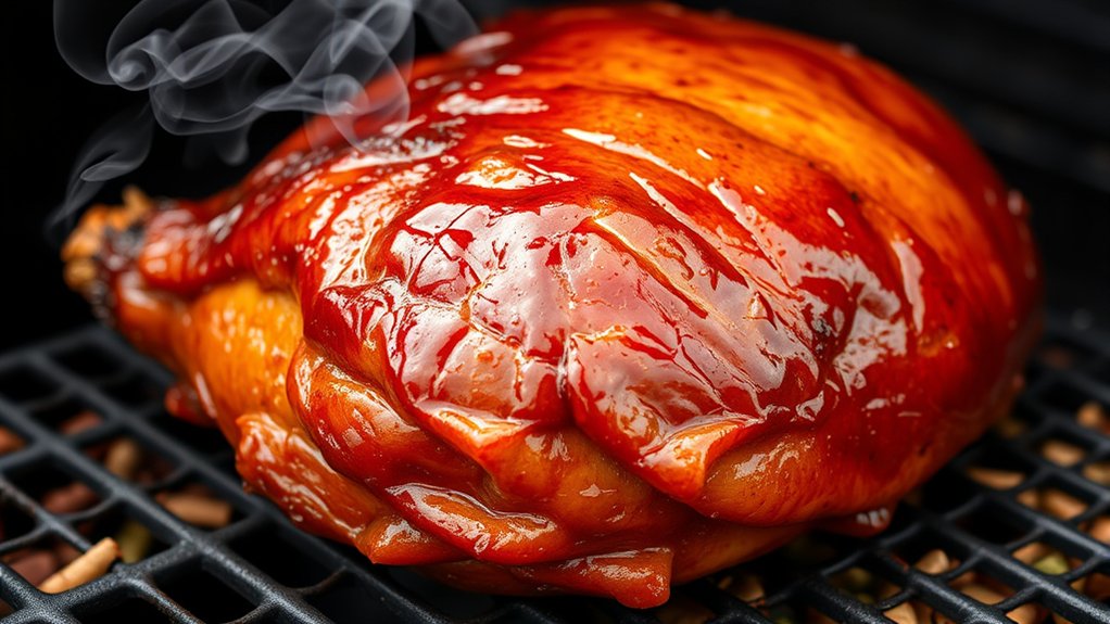 cook ham thoroughly evenly