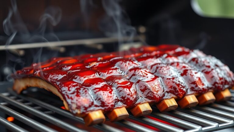 cook ribs slowly smoked