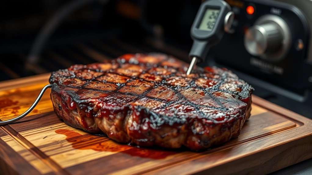 cook to precise internal temperature