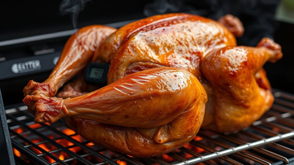 cook turkey evenly thoroughly