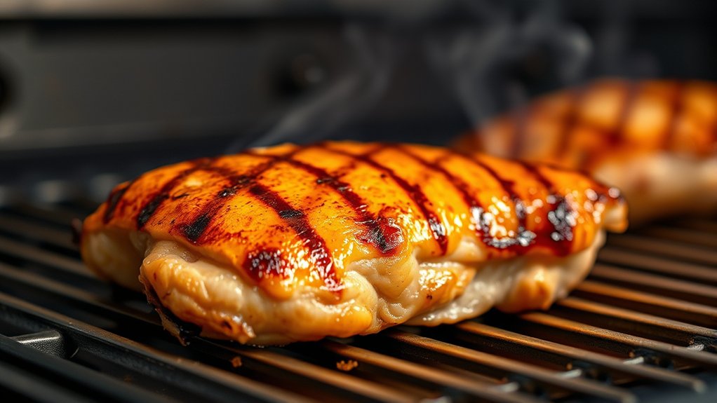cooked chicken must reach 165 f