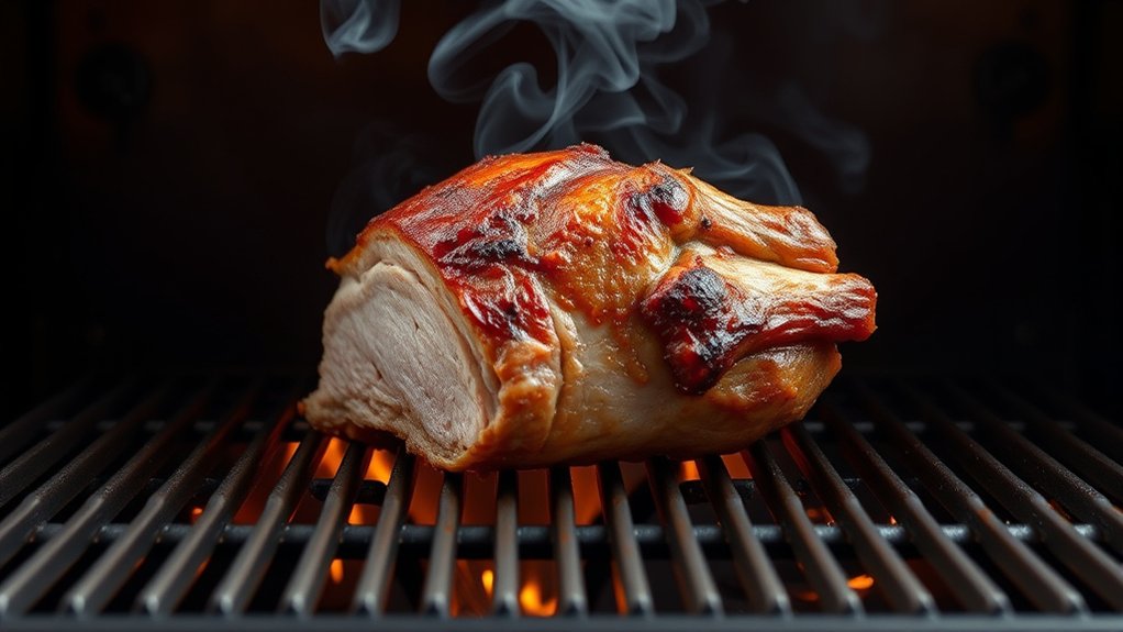 cooking time on pellet grill