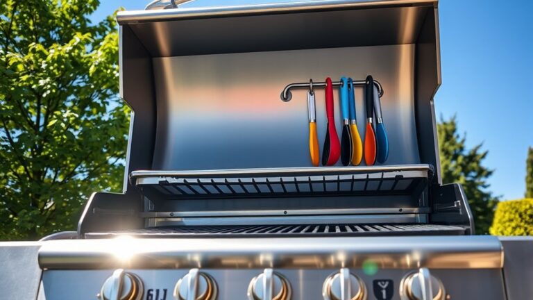 cooking with propane flames
