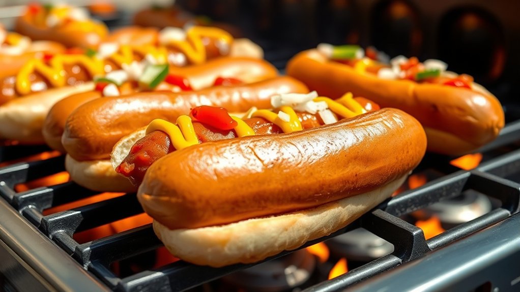 creative gourmet hot dog toppings