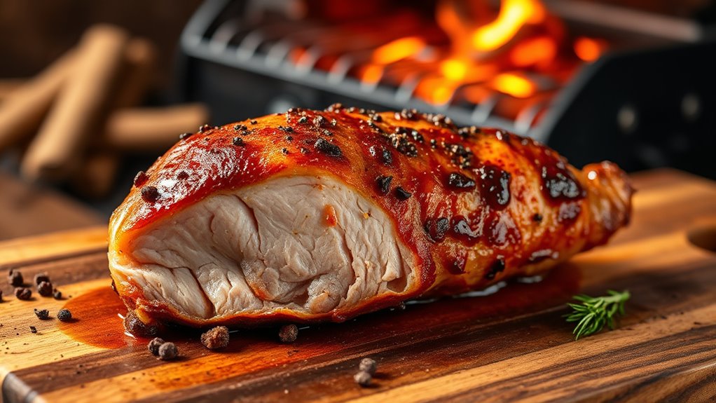 elegant presentation enhances flavor