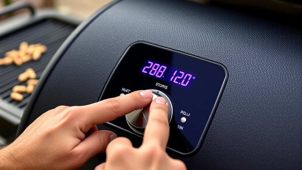 fine tune grill temperature controls