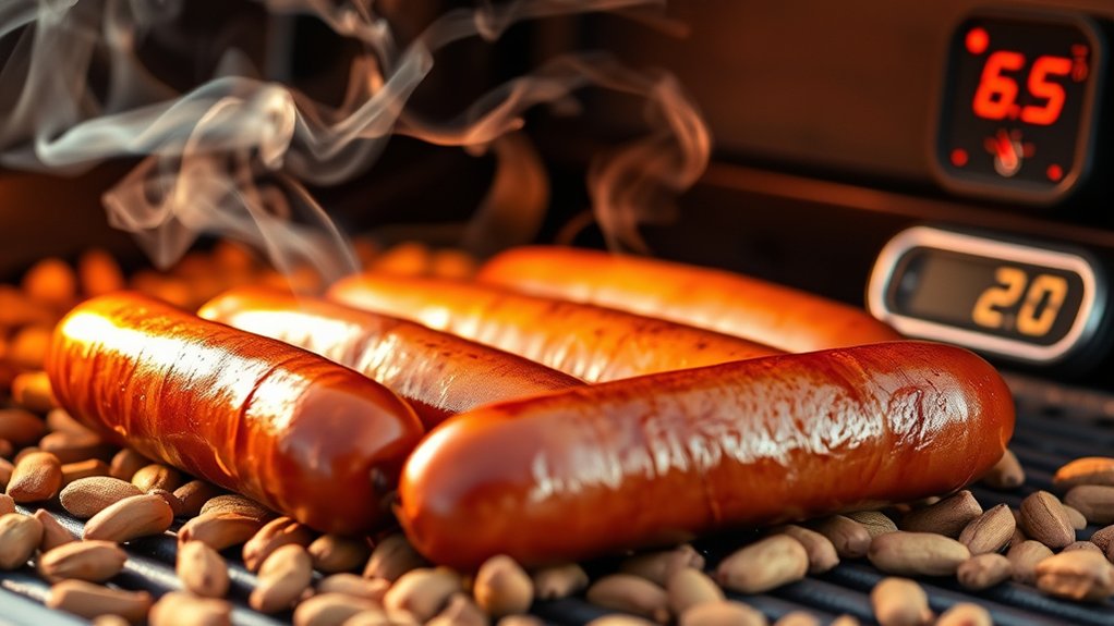 gradually enhance smoke flavor