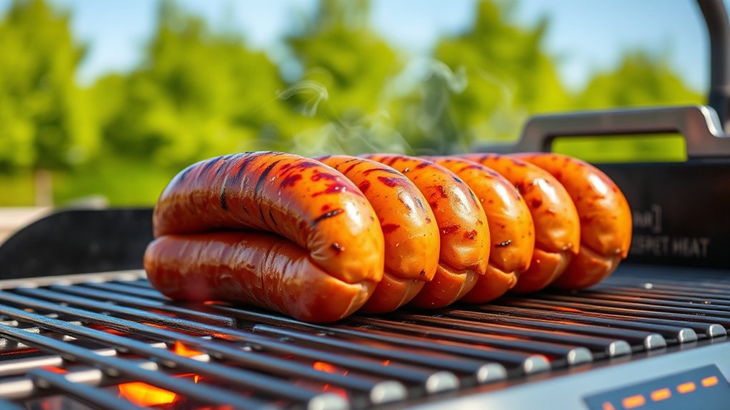 grill brats for perfection