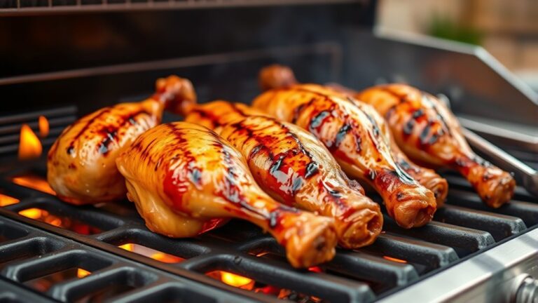 grill chicken legs perfectly