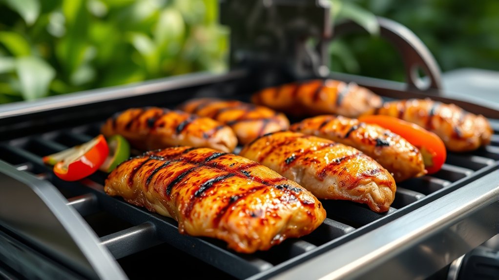 grill chicken tenders properly