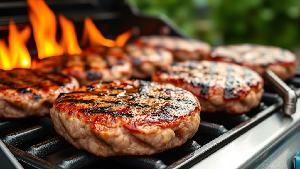 grill flip rest serve