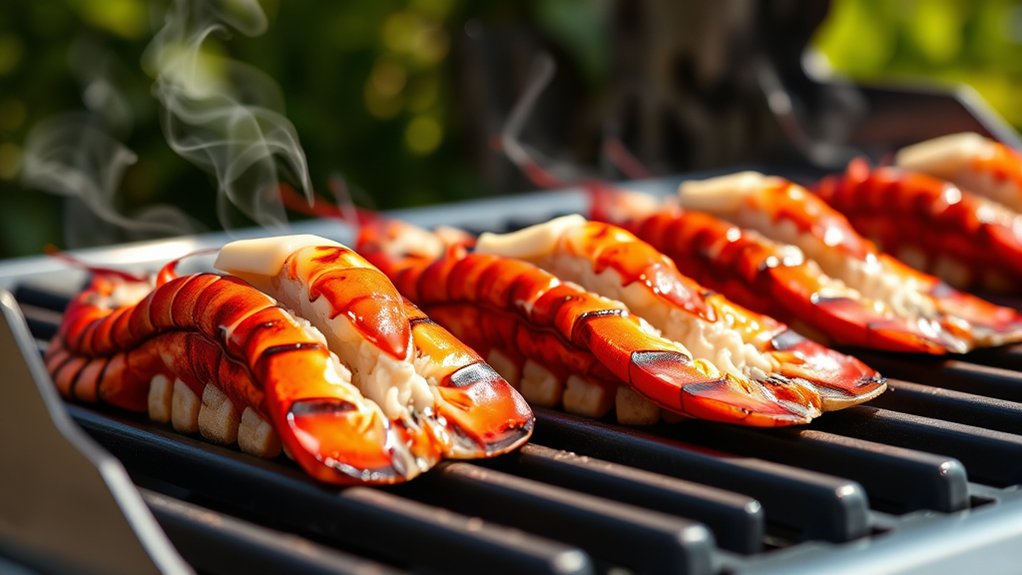 grill lobster tails easily