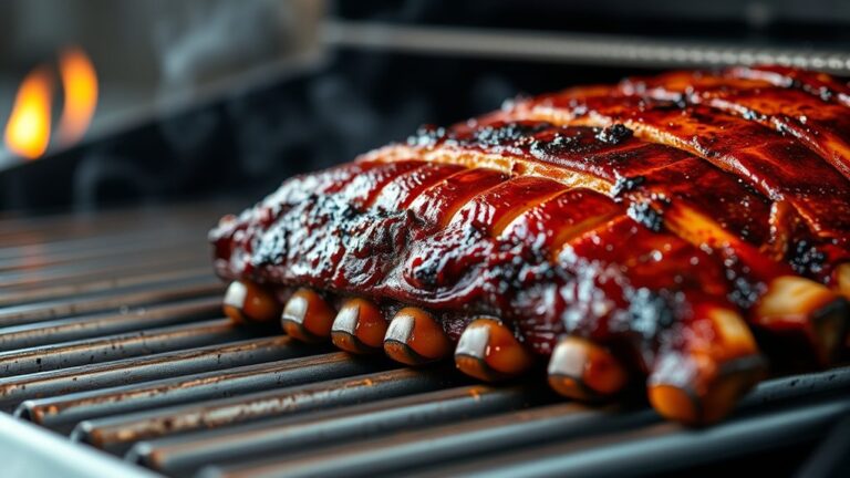 grill ribs for hours