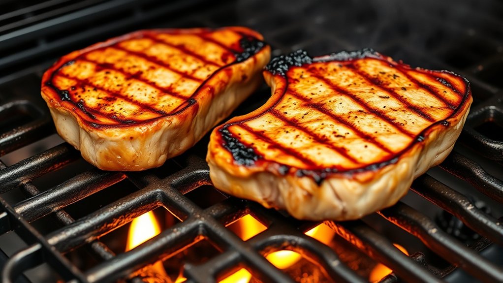 grill time depends on thickness