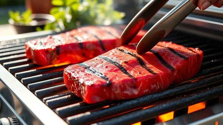 grill tuna steaks easily