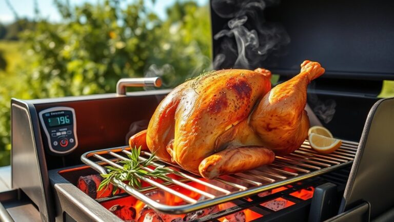 grill turkey using pellets