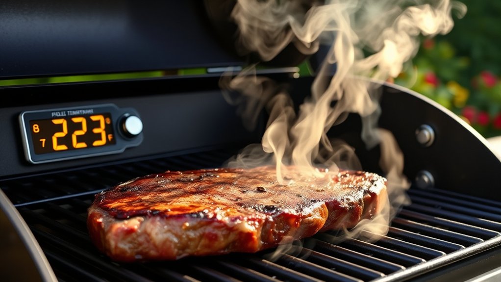 ideal smoking temperature range