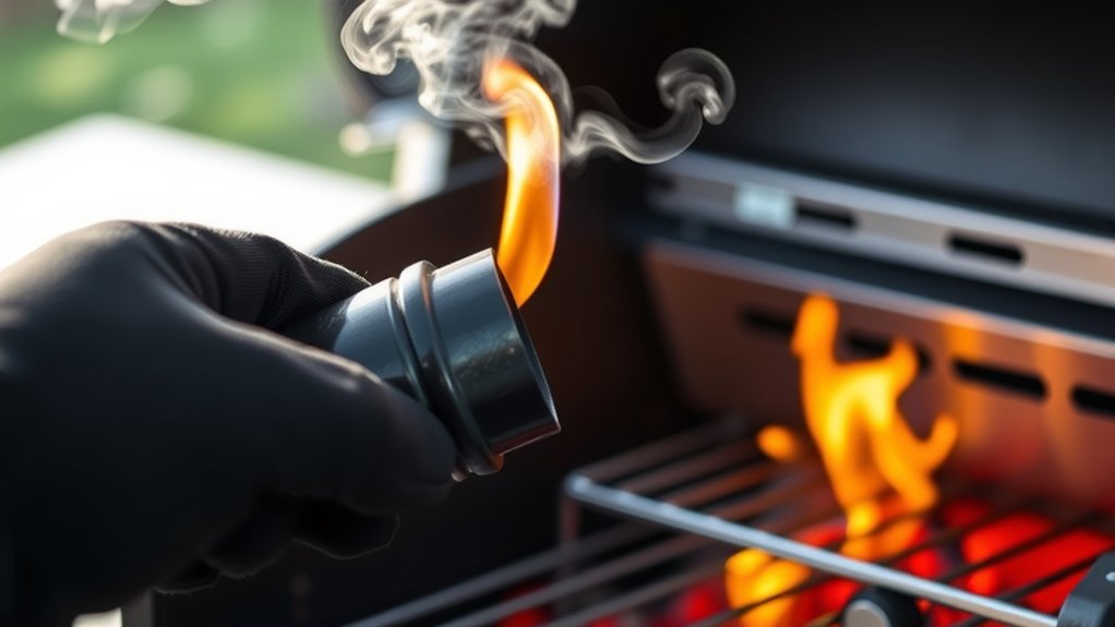 ignite pellet grill smoke