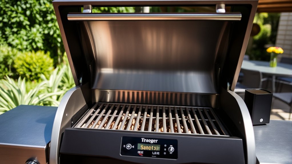 initial grill setup procedure