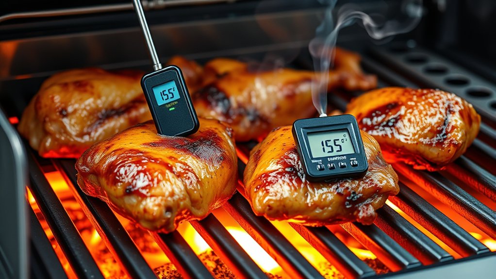 maintain consistent grill temperature