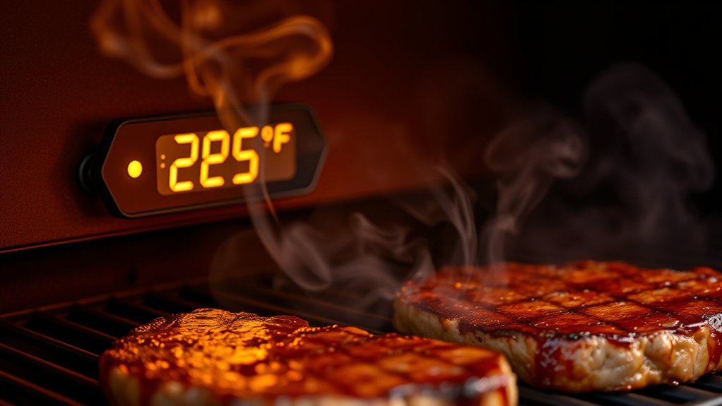 maintain consistent smoking temperature