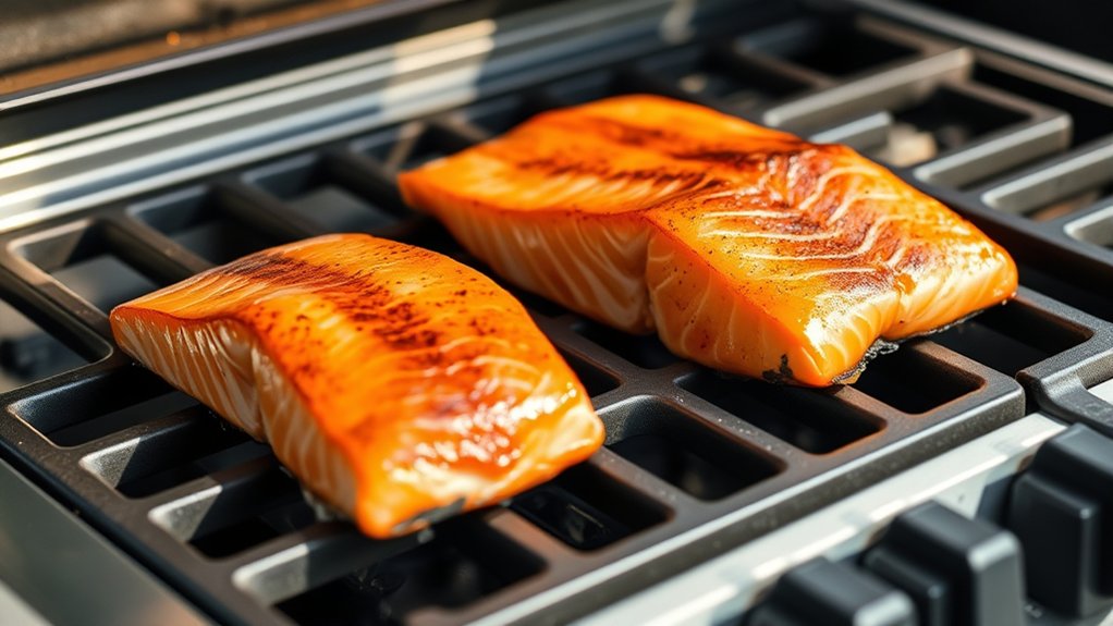 maintain grill temperature control
