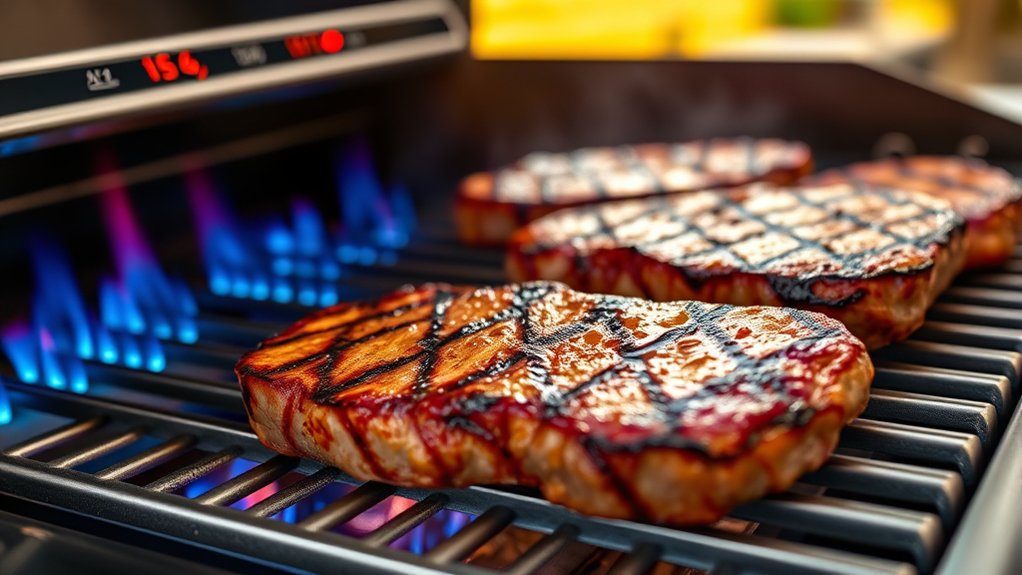 maintain steady grill heat