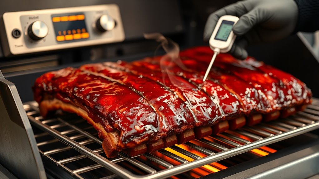 maintain steady grill temperature