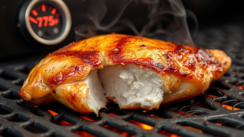 maintain steady juicy chicken