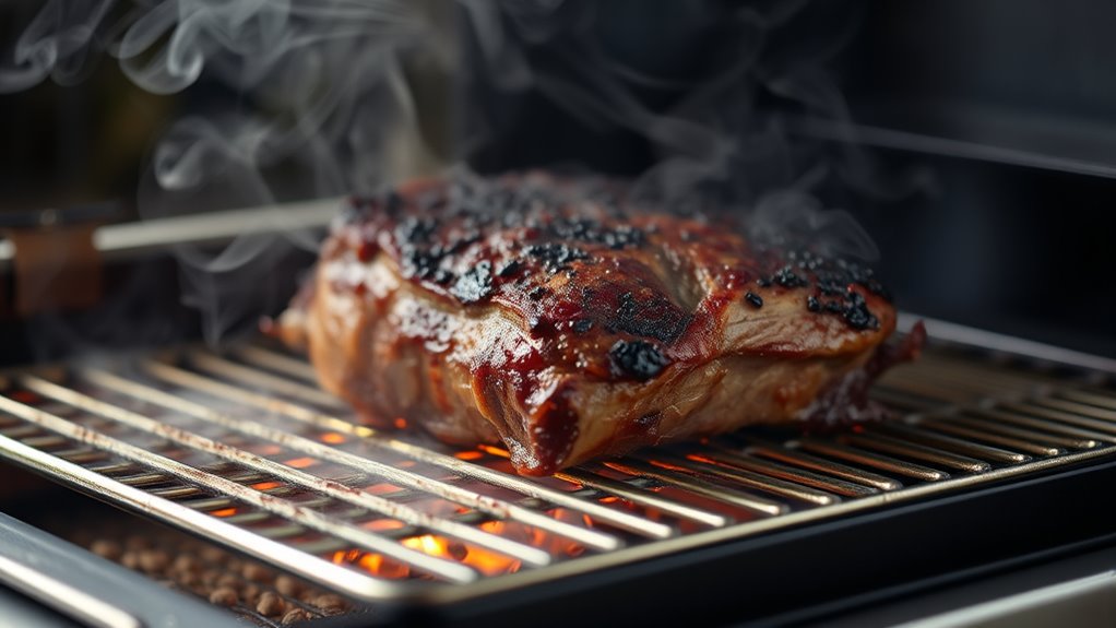 maintain steady smoke temperature