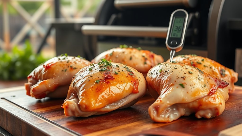 marinate trim season cook