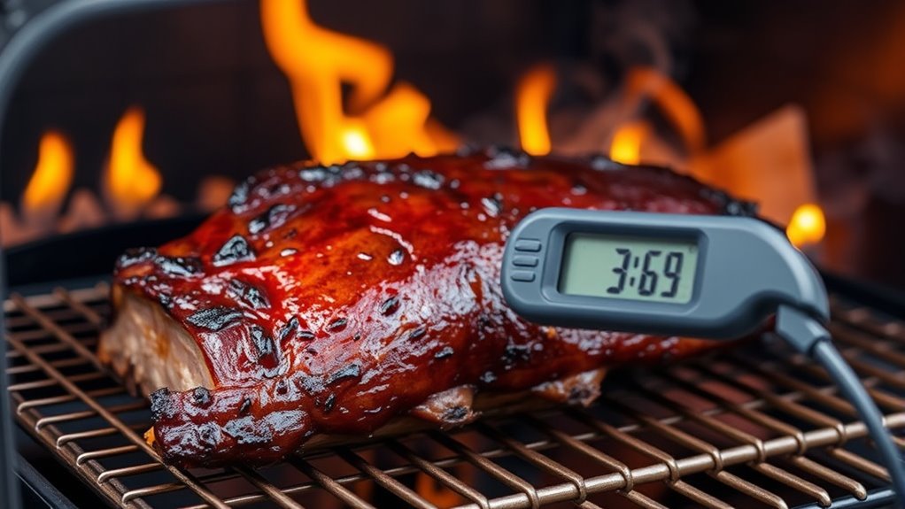 monitor brisket temperature accurately