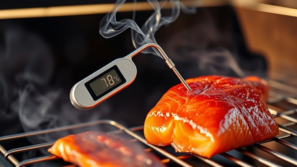 monitor grill temperature accurately