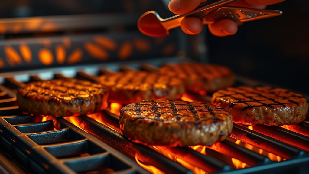 optimal grill temperature range