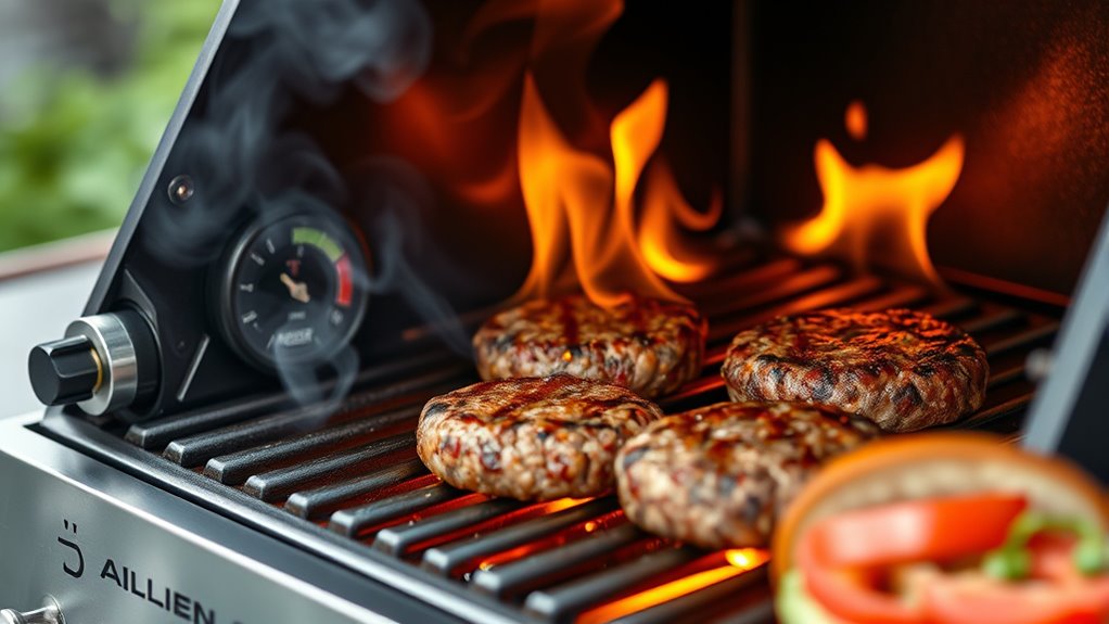 optimal grilling temperature range