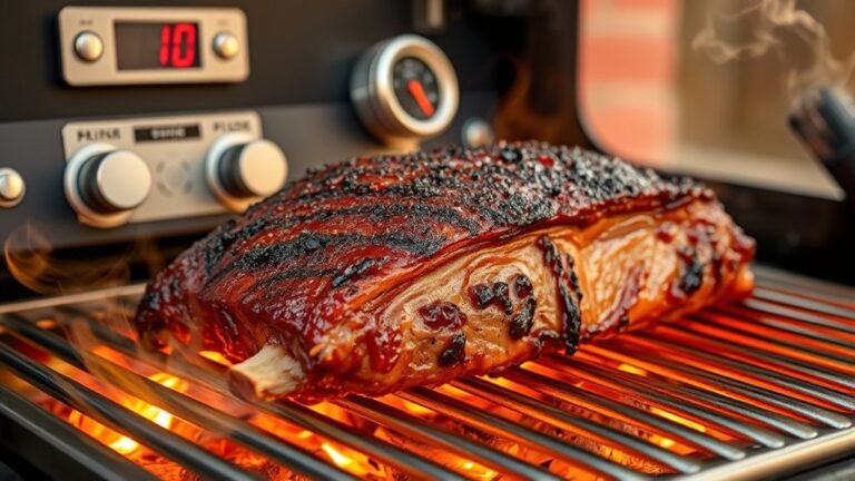 optimal pellet grill temperature